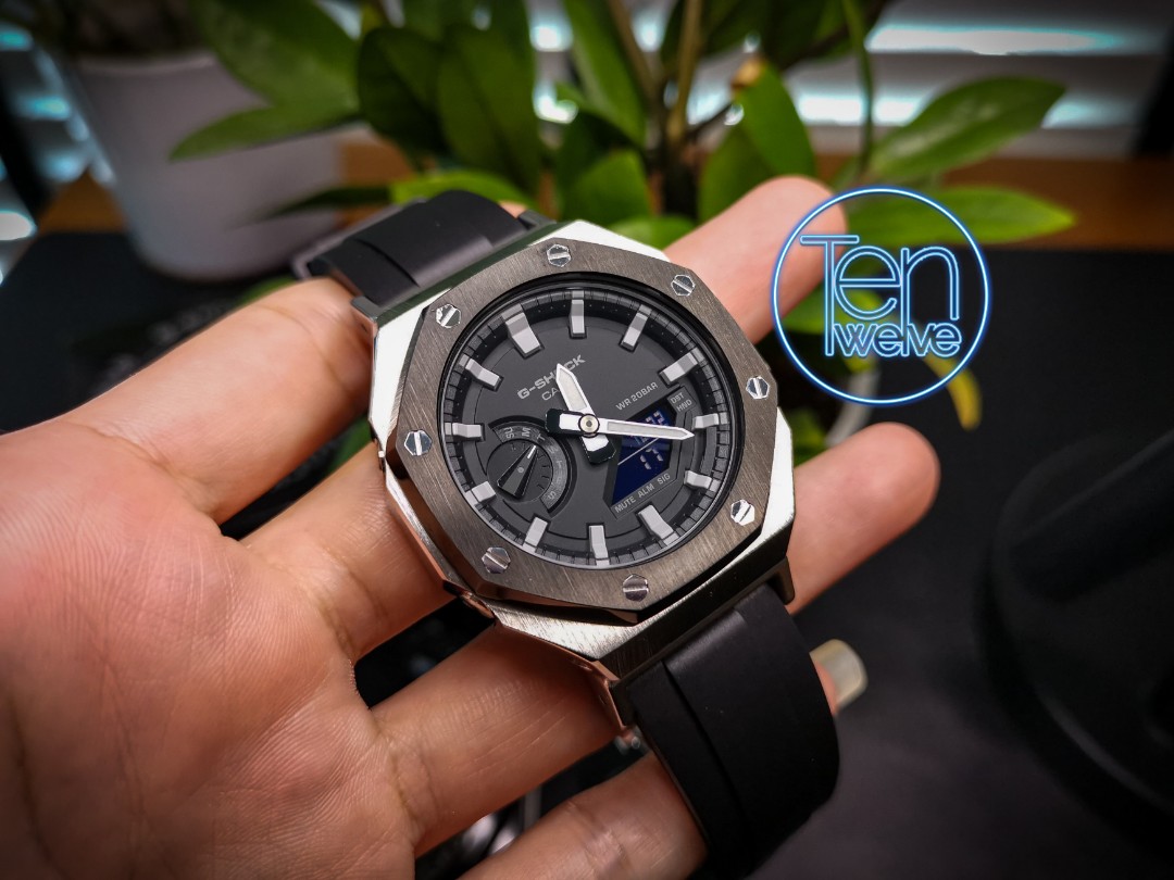 G-SHOCK GA-2100 3rdベゼル&ベルト カスタム パーツ ② - 腕時計(デジタル)