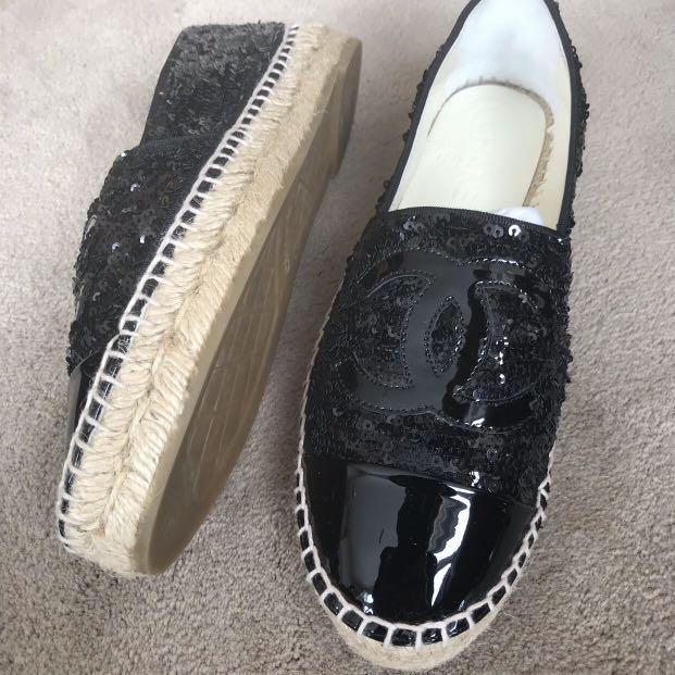 Espadrille sequin sale