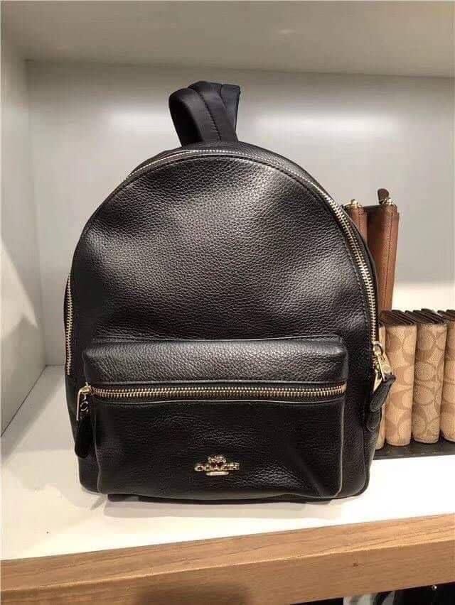 Coach charlie backpack size comparison 2025