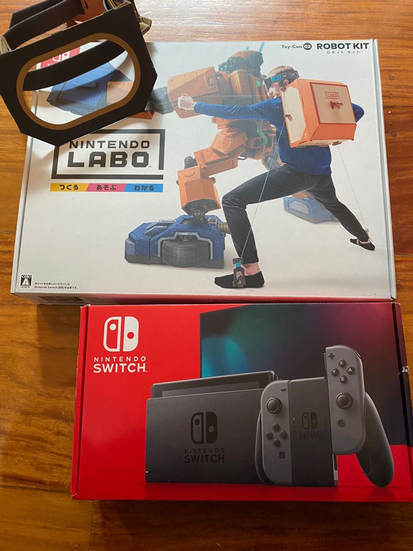 Complete Nintendo Switch v2 with Freebies and Datablitz Receipt