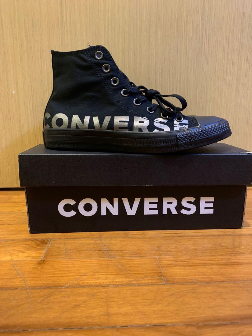 black high top converse sale
