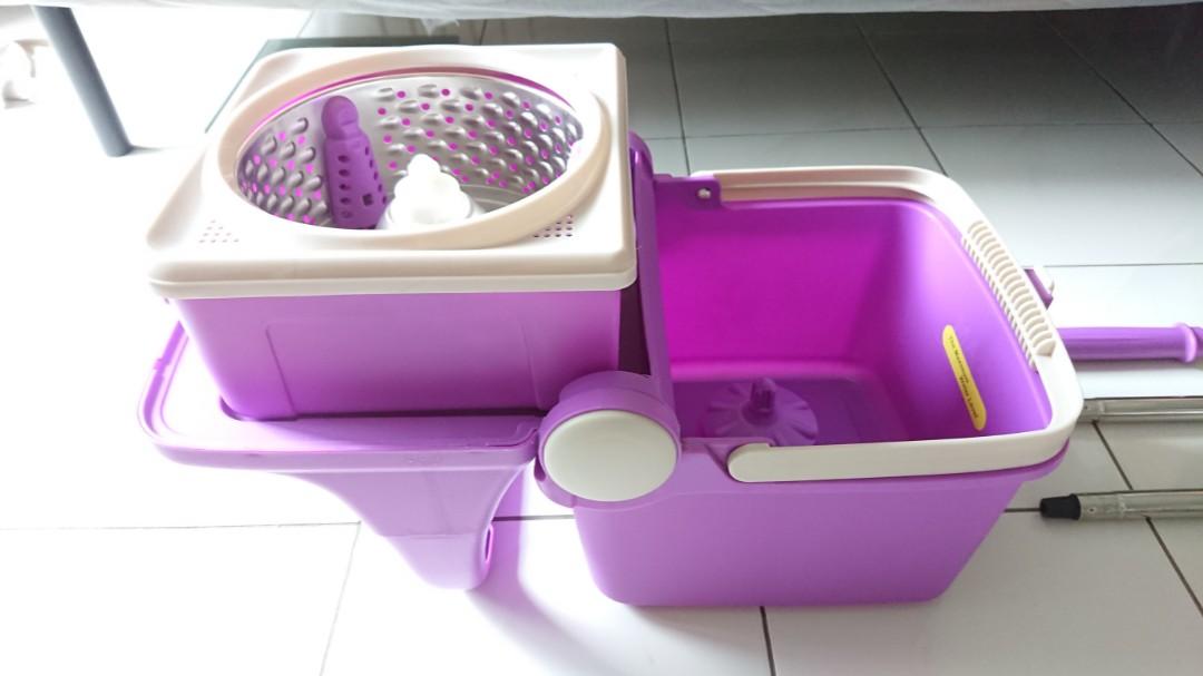 Cosway Spin & Dry Mop set, Furniture & Home Living, Home Improvement