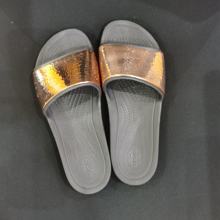 Crocs metallic slide 2025