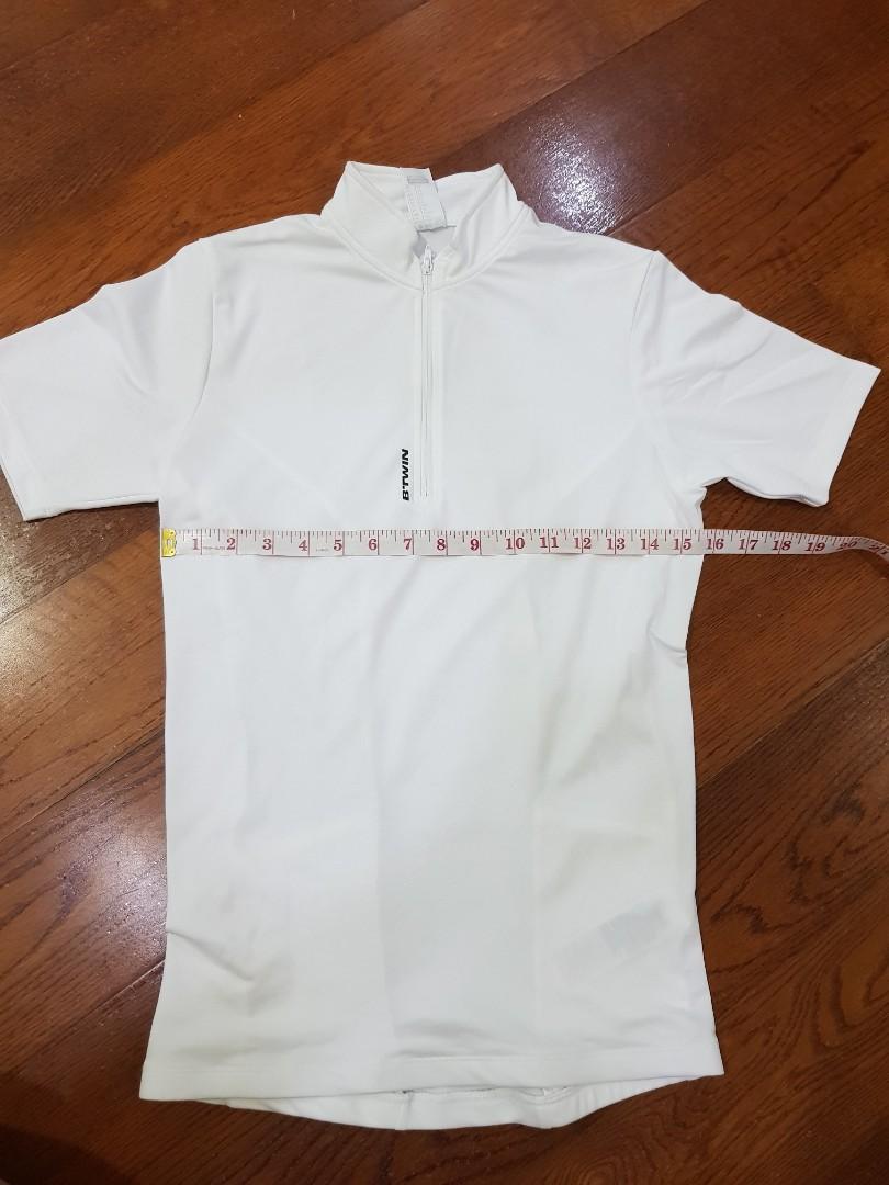 white dry fit shirt