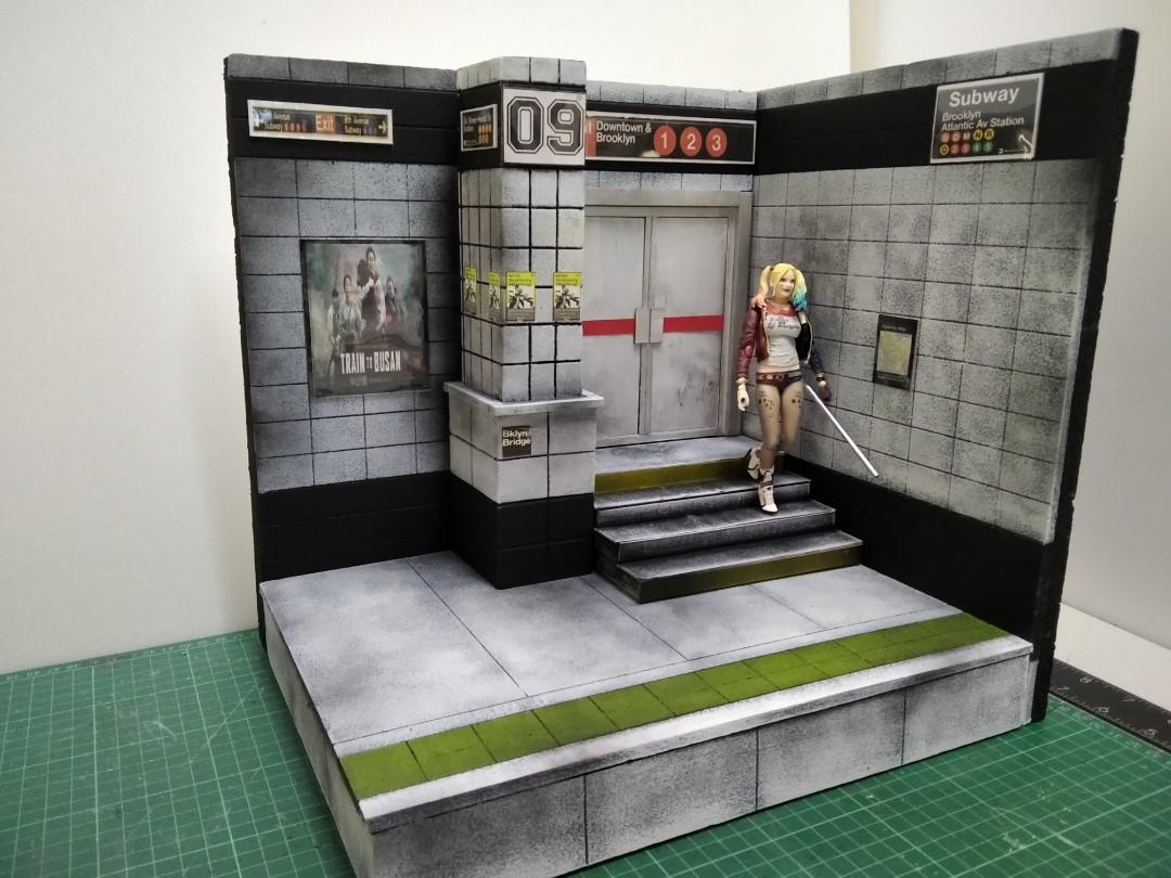Diorama Subway Brooklyn Toys Games Action Figures Collectibles On Carousell