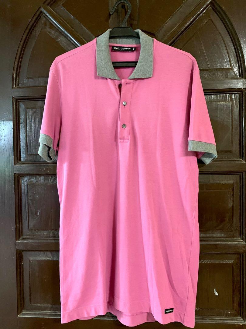 fuchsia pink polo shirt