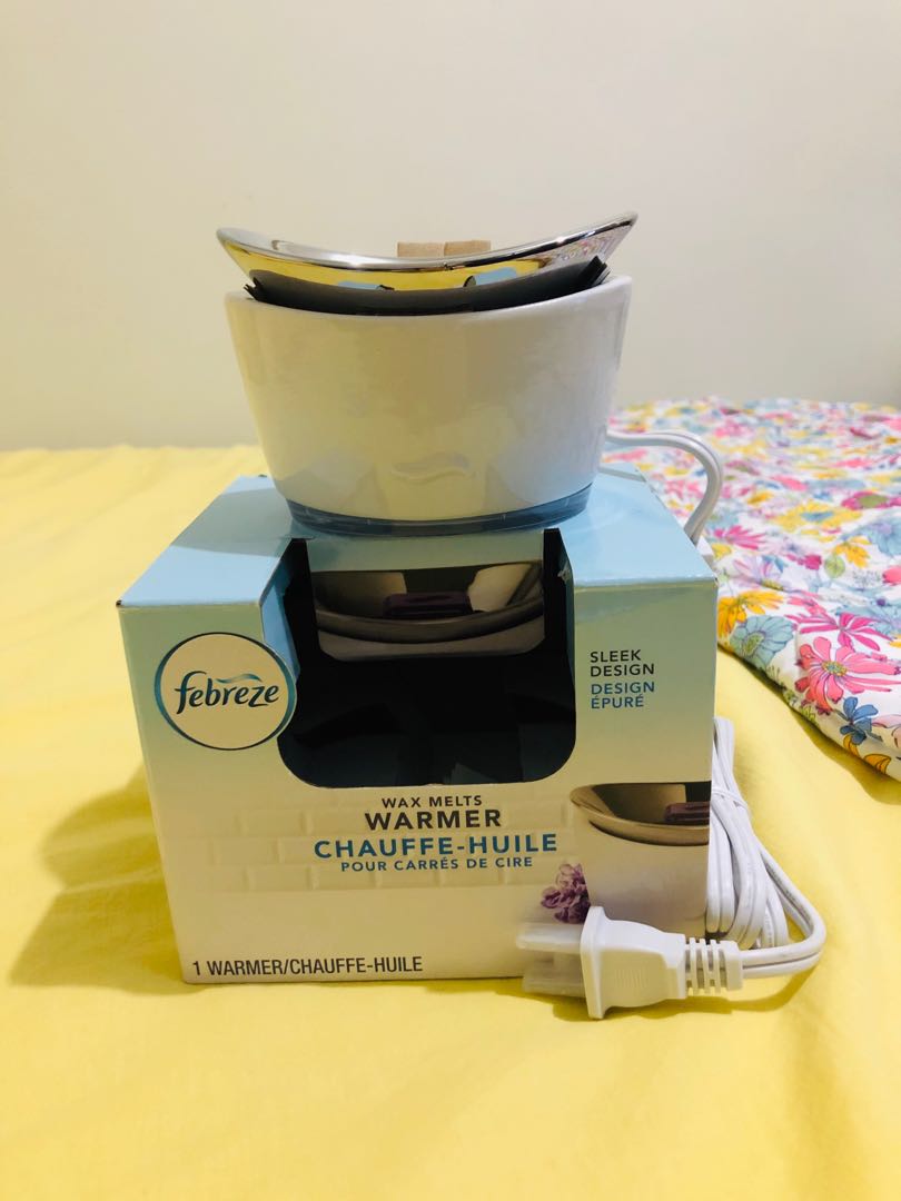 Febreze Wax Melt Warmer, Odor-Eliminating Air Freshener, Furniture & Home  Living, Cleaning & Homecare Supplies, Cleaning Tools & Supplies on Carousell