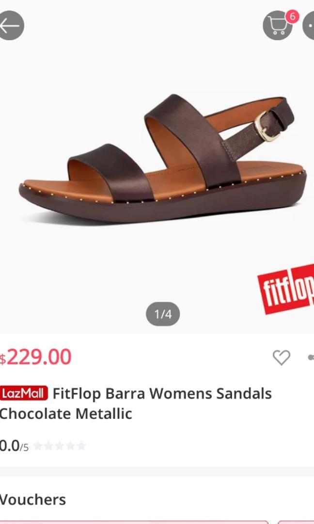 fitflop barra rose gold