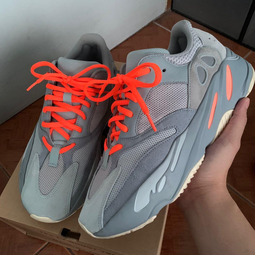 Inertia top orange laces