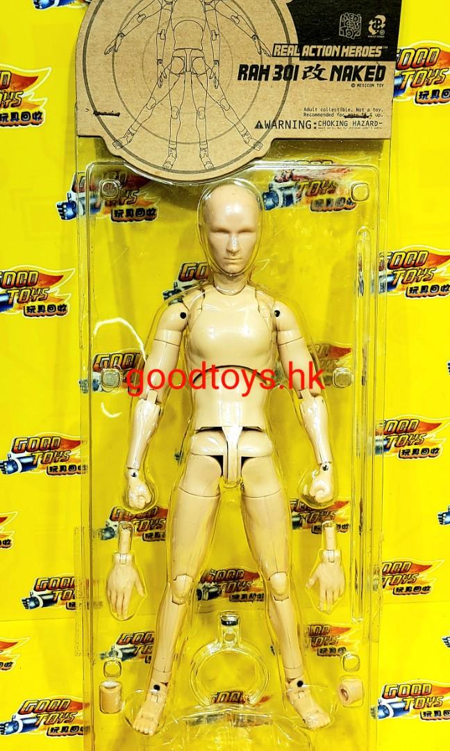 中古已開封MEDICOM TOY REAL ACTION HEROES RAH 301 改NAKED 素體