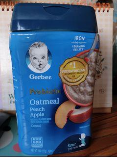 Gerber oatmeal