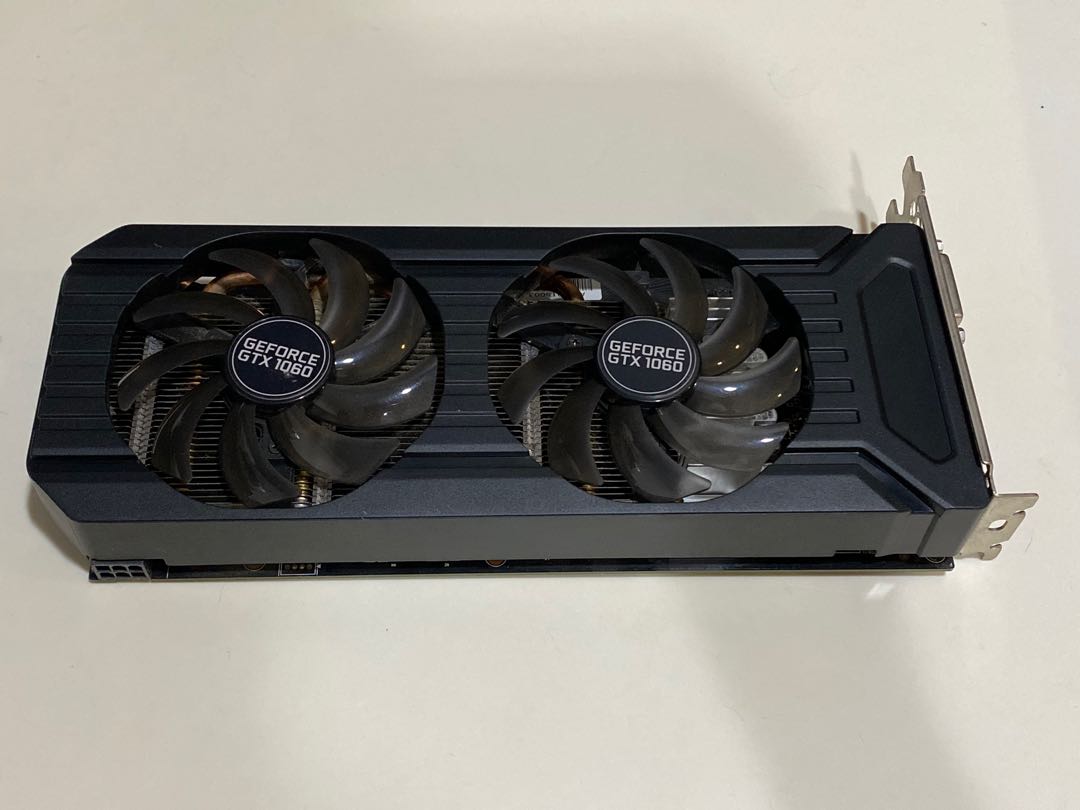 GPU)PALIT GEFORCE GTX 1060 3GB(Dual Fan) <No Box>, Computers