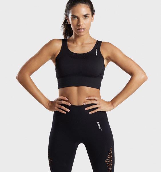 Gymshark ENERGY+ SEAMLESS CROP TOP, Women's Fashion, Activewear on Carousell