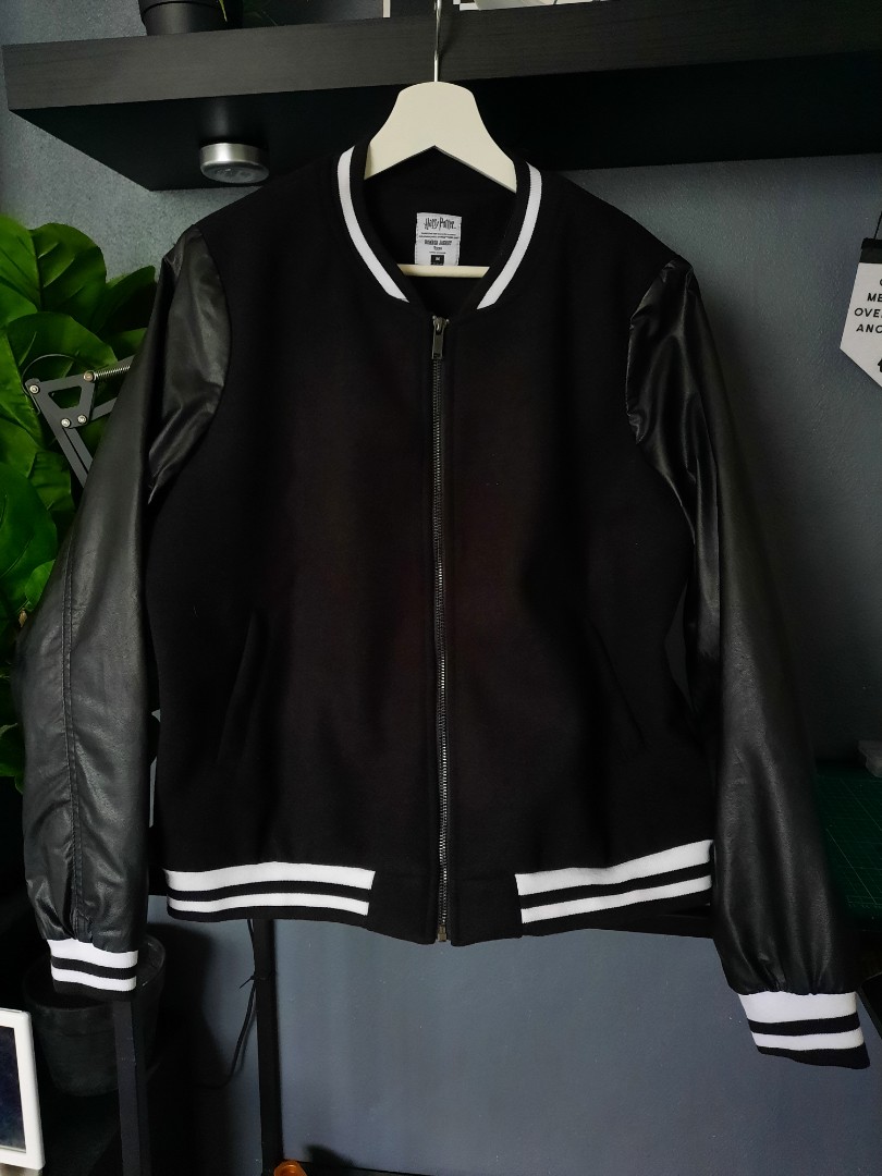 [MARKDOWN!] Harry Potter Hogwarts Bomber Jacket, Men's Fashion, Coats
