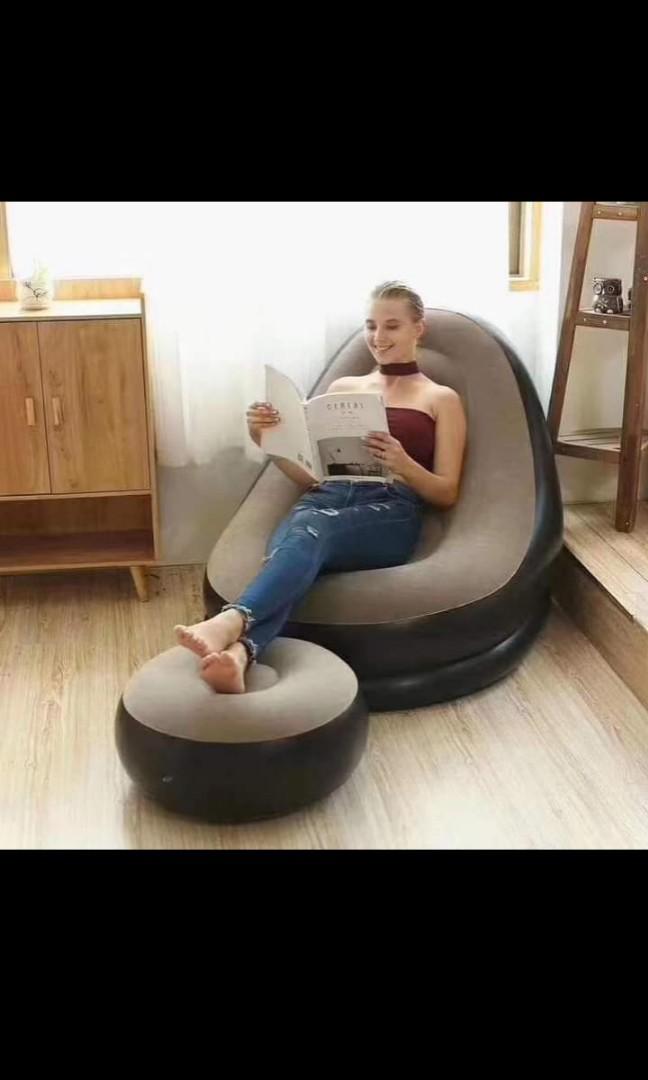 Inflatable sofa bed (Category: Sofas) located in Manila. Submitted by sebastiangael (Listing ID 1057771807, Image 1). Description: .