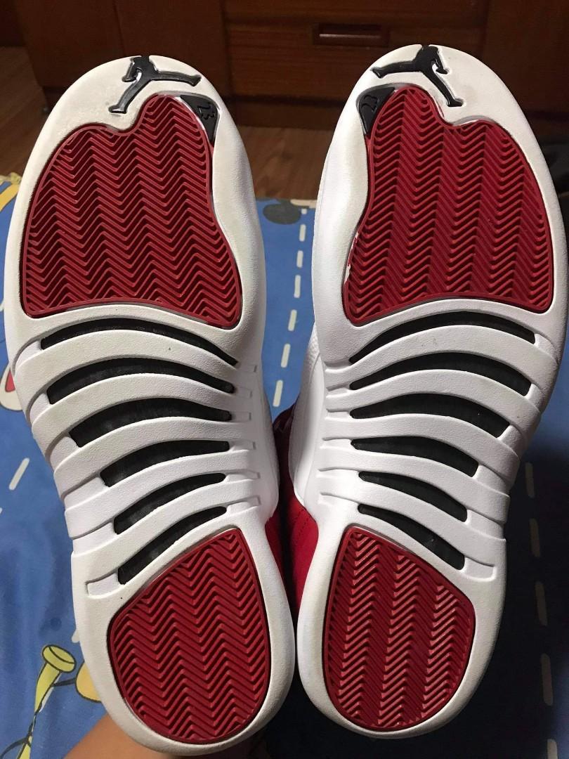 Jordan 12 red size 14 hotsell