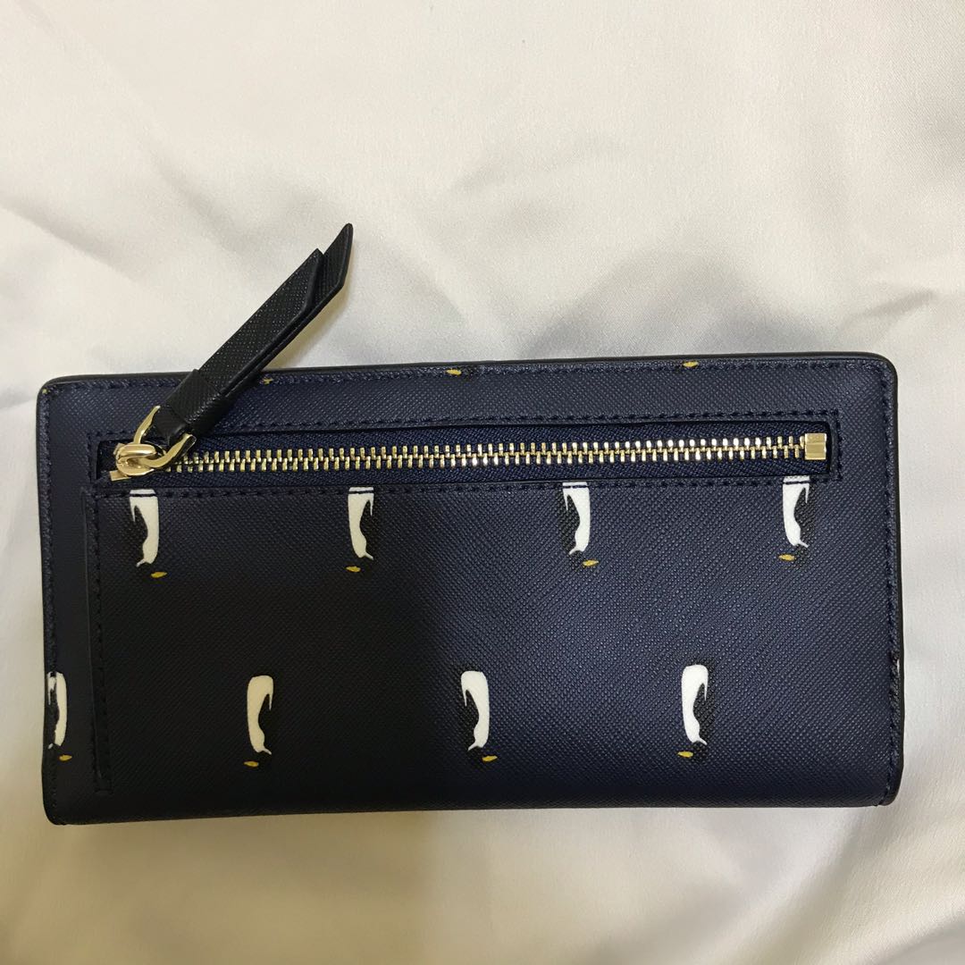 Kate spade sales penguin wallet