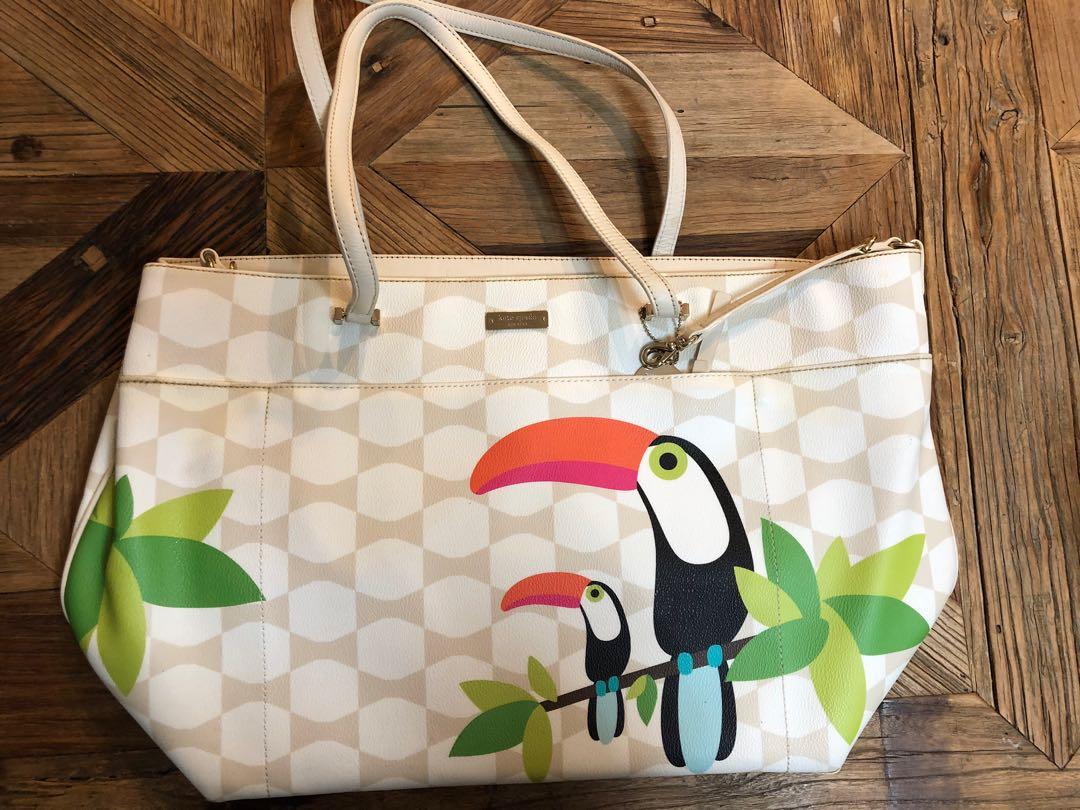 Kate spade bow diaper bag online