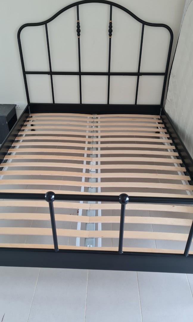 Ikea katil deals besi