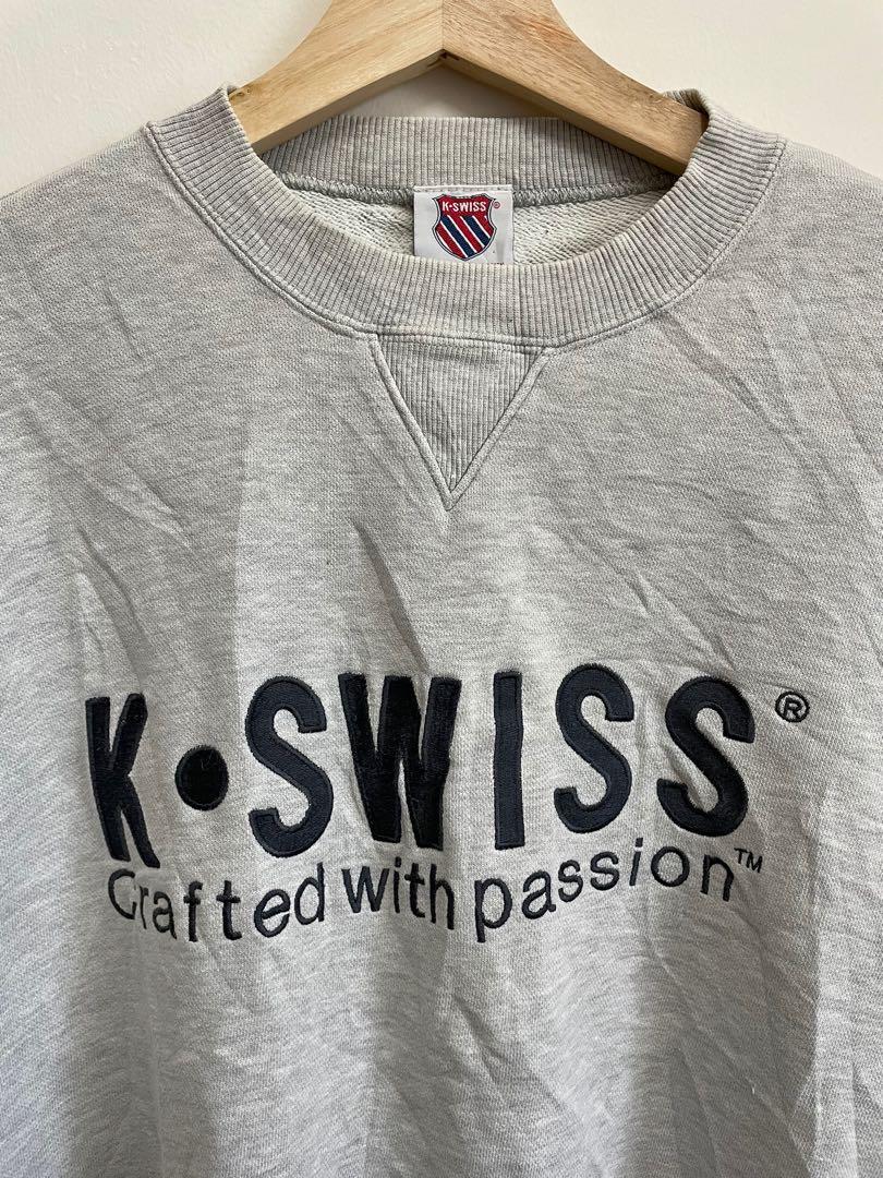 K swiss vintage sweatshirt deals