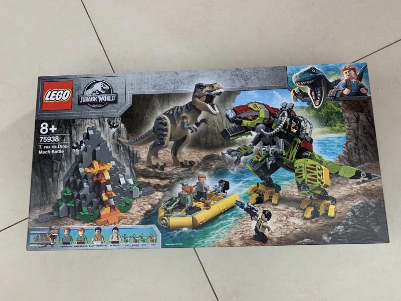 T rex vs dino mech battle lego best sale