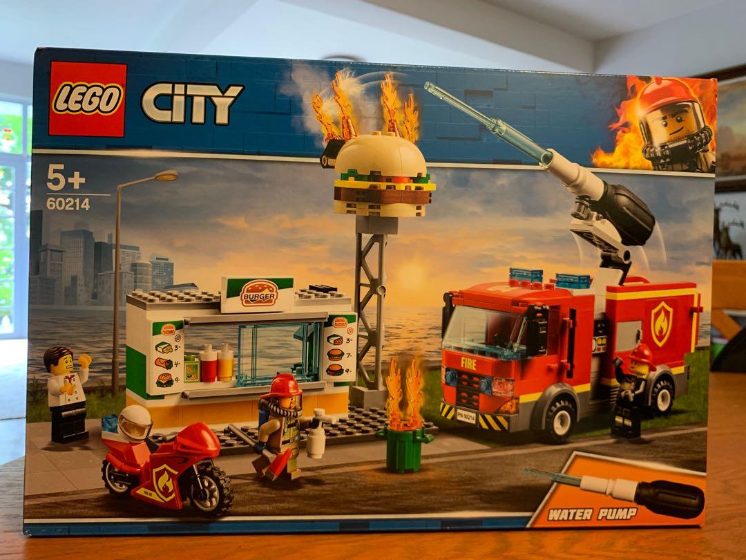 Lego City Burger Bar Fire Rescue Hobbies Toys Toys Games on Carousell