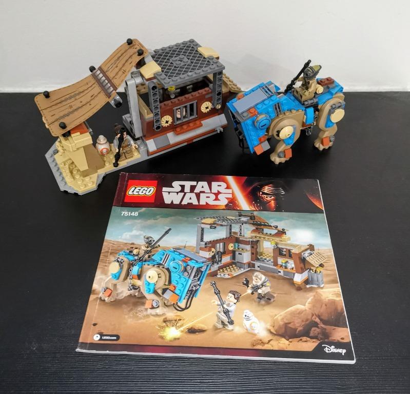 Lego encounter new arrivals on jakku