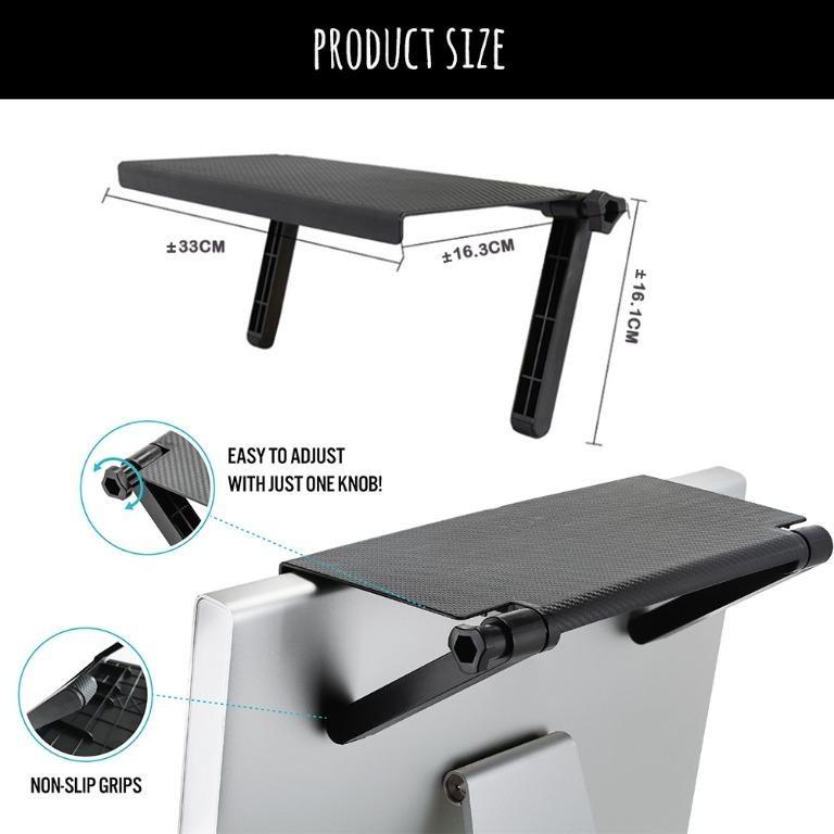 SCREEN CADDY TV TOP SHELF COMPUTER RACK DISPLAY MONITOR MOUNT, TV ...