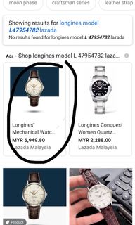 Lazada sales longines watch