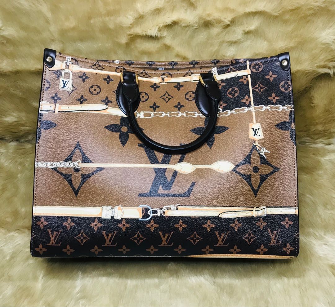 Preloved Louis Vuitton On the Go GM Limited Edition, Luxury, Bags & Wallets  on Carousell
