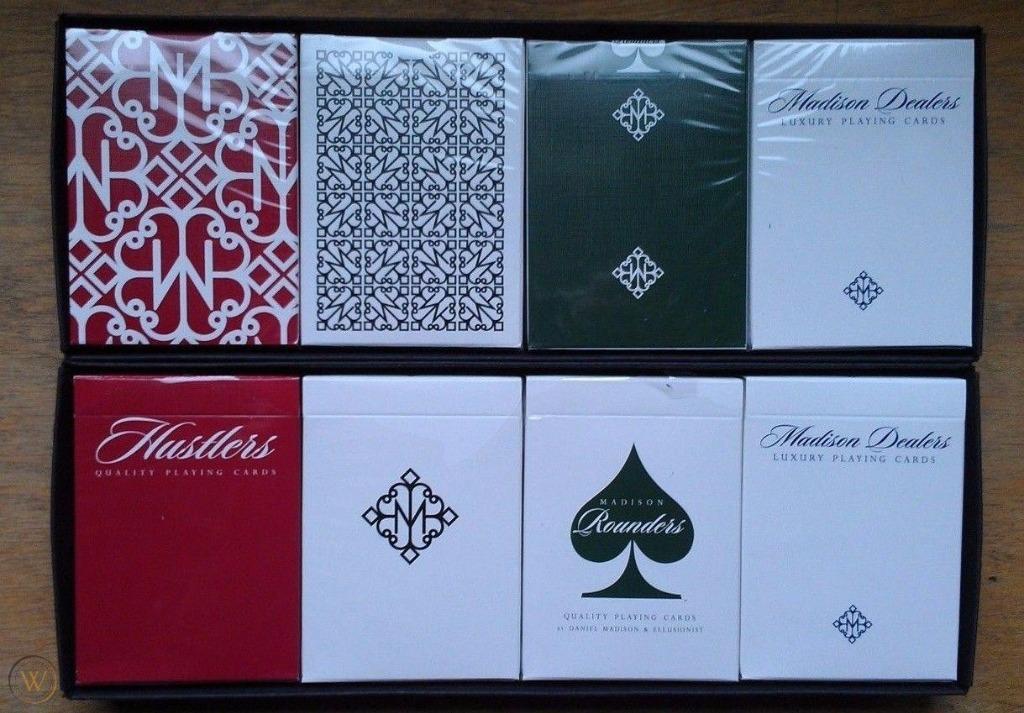 Madison Rounders GOLD Ellusionist Rare Playing cards New Sealed USPCC BICYCLE 