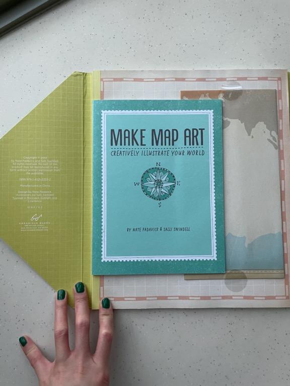 Make Map Art Toolkit, Hobbies & Toys, Stationery & Craft, Craft ...