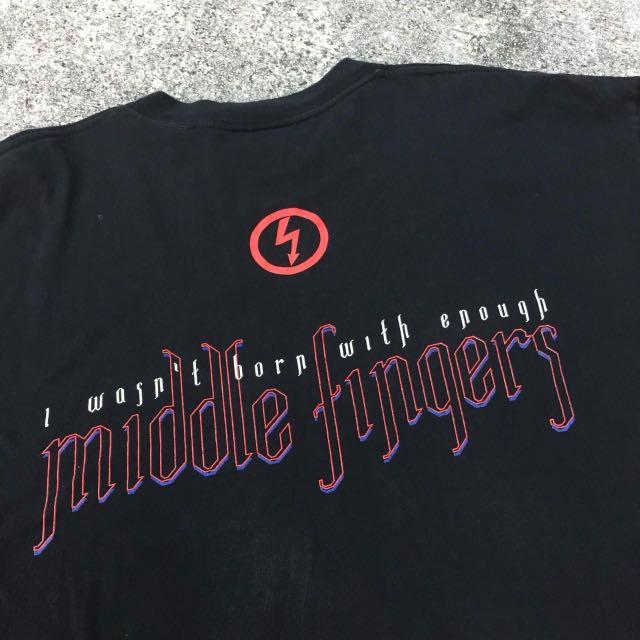 Marilyn Manson Middle Finger Vintage Tee