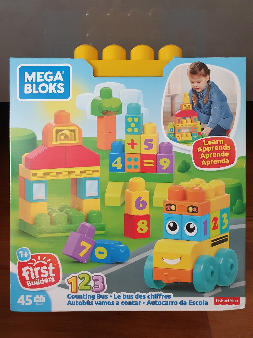 Mega bloks shop 123 counting bus