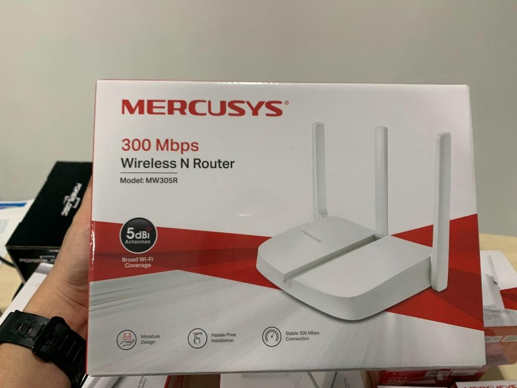 Mercusys Mw305r 300mbps Wireless N Router Three 5dbi Antennas Wifi Router Computers Tech Parts Accessories Networking On Carousell
