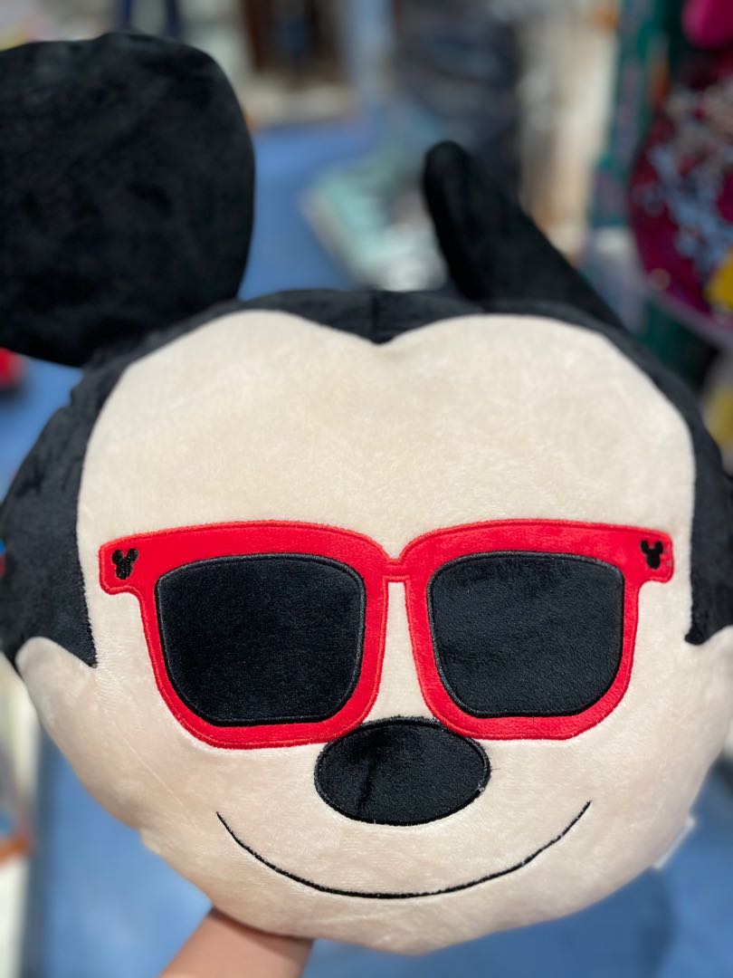 Mickey mouse emoji shop pillow
