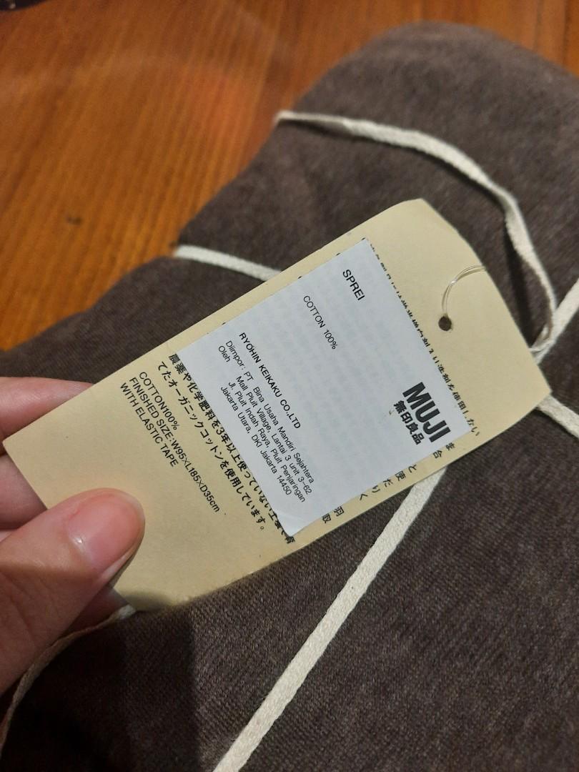 MUJI Bed Sheet Cotton 100% / Sprei Katun