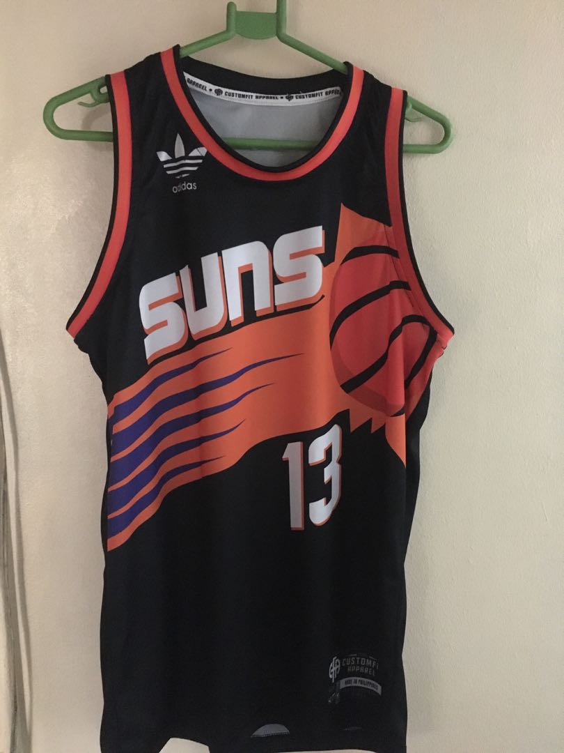 Devin Booker Adidas Phoenix Suns Soul Swingman Alt Black Throwback Men's  Jersey