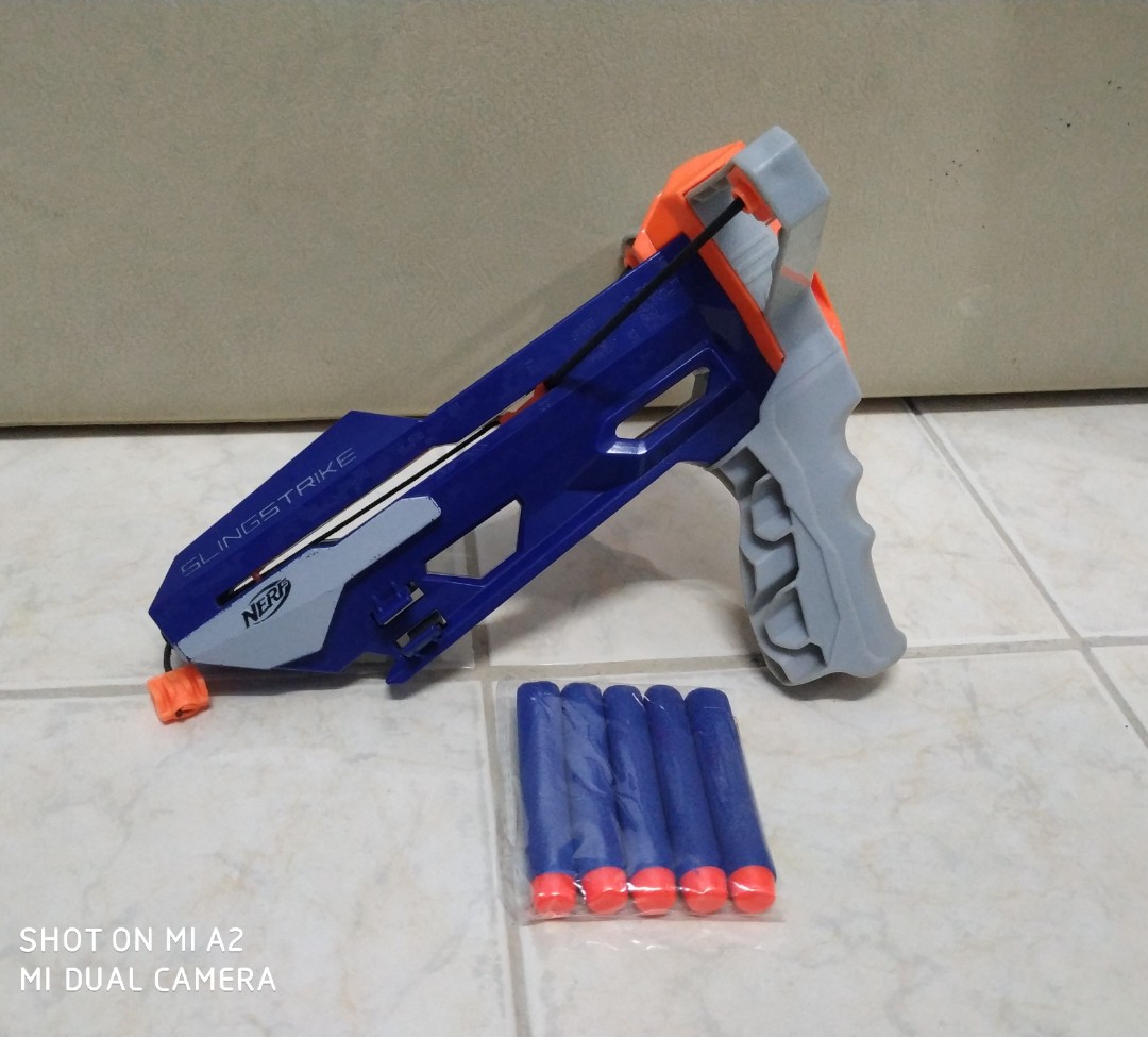 Nerf slingstrike sales