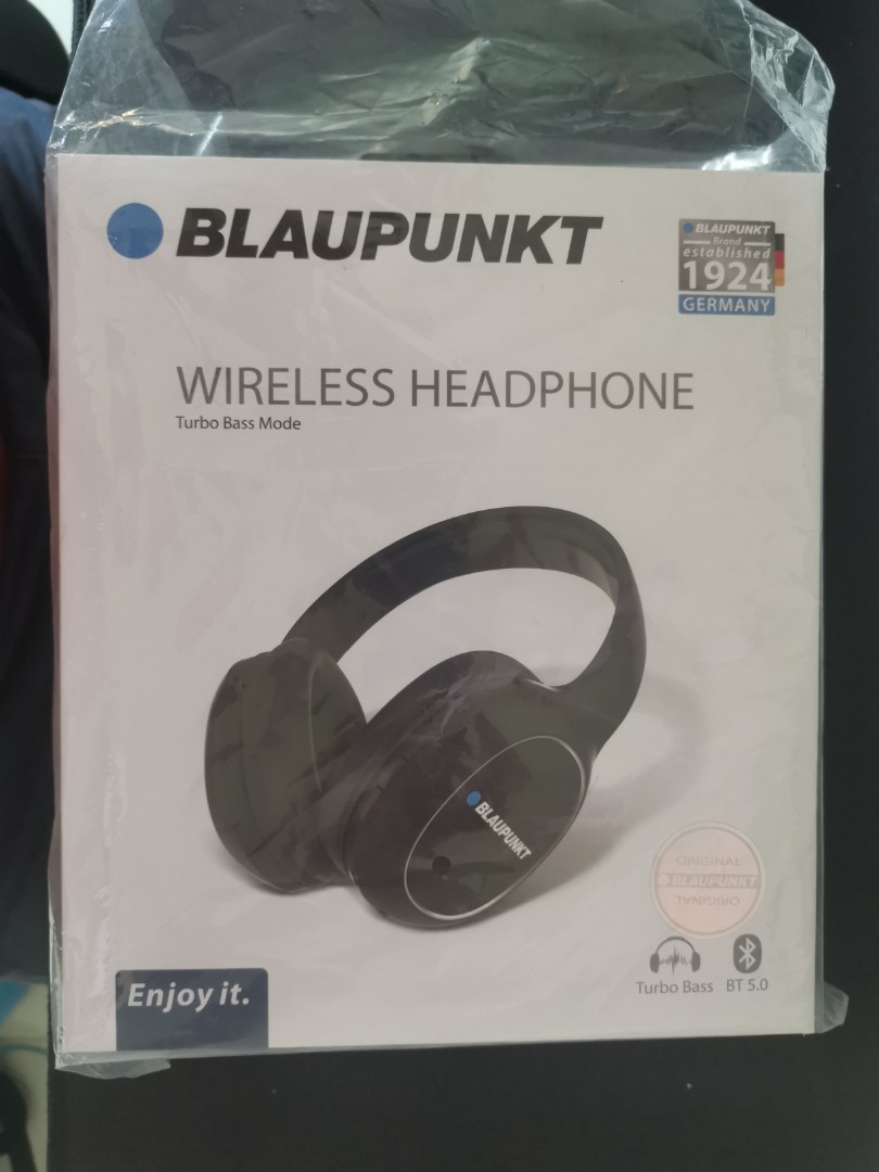 Blaupunkt BH21 Wireless OverEar Headphone Rich Bass