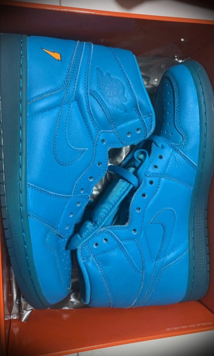 Nike Air Jordan 1 Retro High OG Gatorade blue Men s Fashion