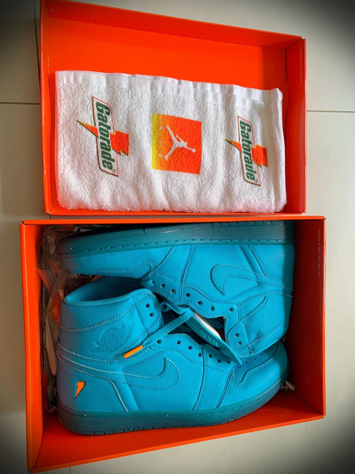 Nike Air Jordan 1 Retro High OG Gatorade blue Men s Fashion