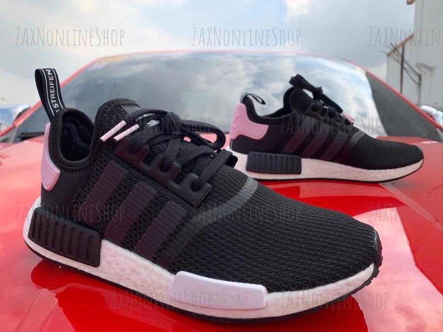 Nmd core black clear pink clearance