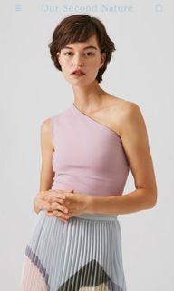 Osn One Shoulder Jersey Top