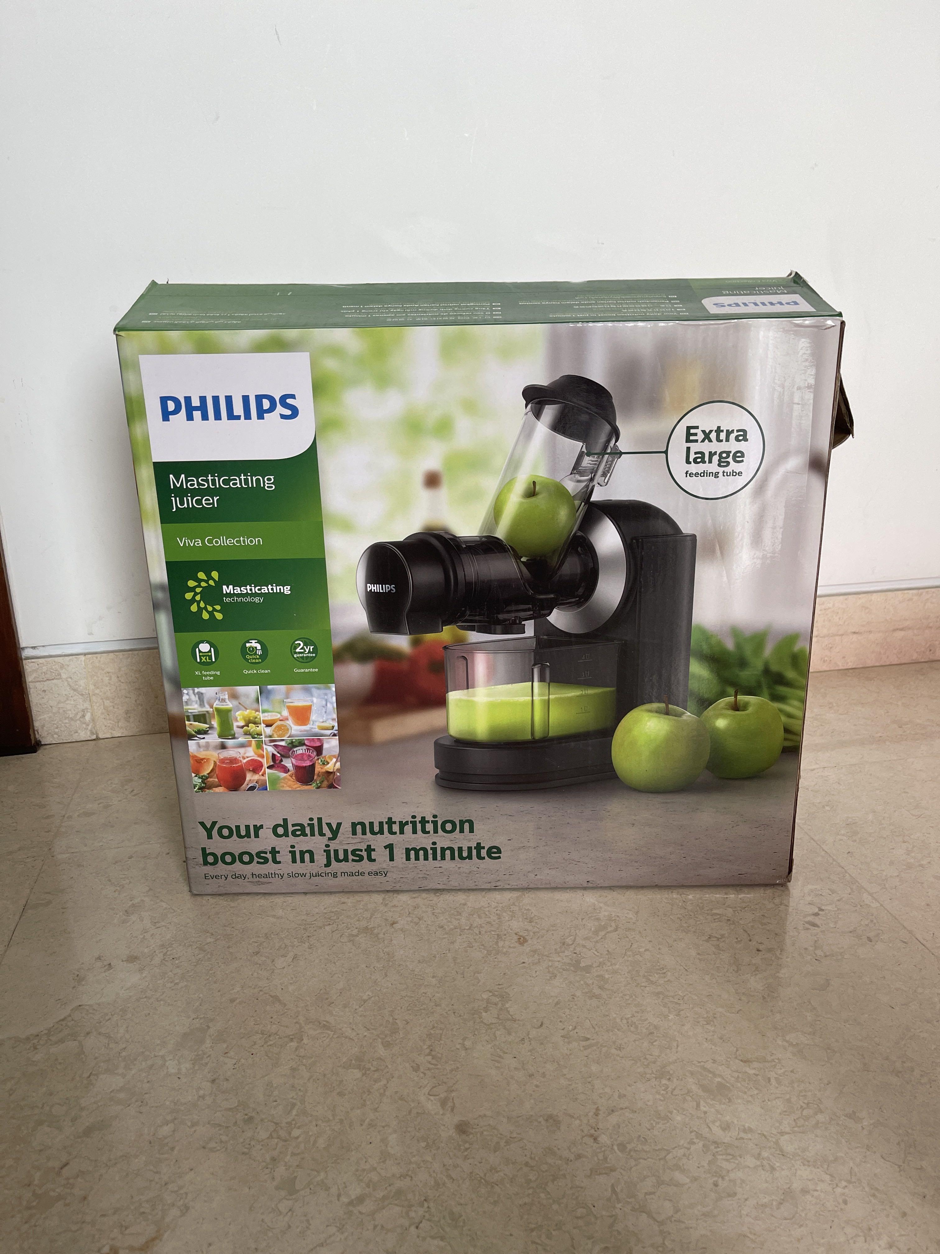 Philips masticating juicer, Home Appliances, Kitchenware on Carousell