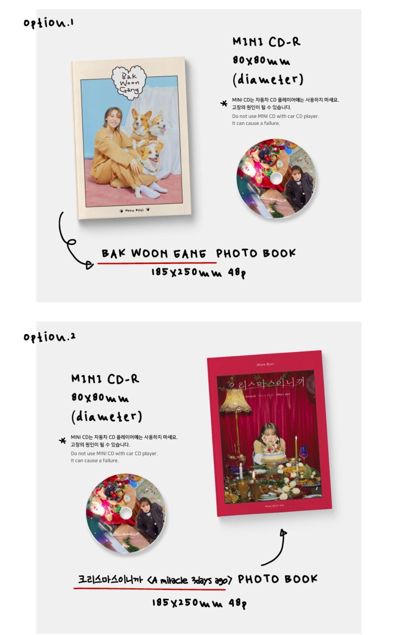 [PO] Mamamoo Moonbyul BAK WOON GANG HOME KIT (+BAK WOON GANG/A Miracle in  30days Photobook)