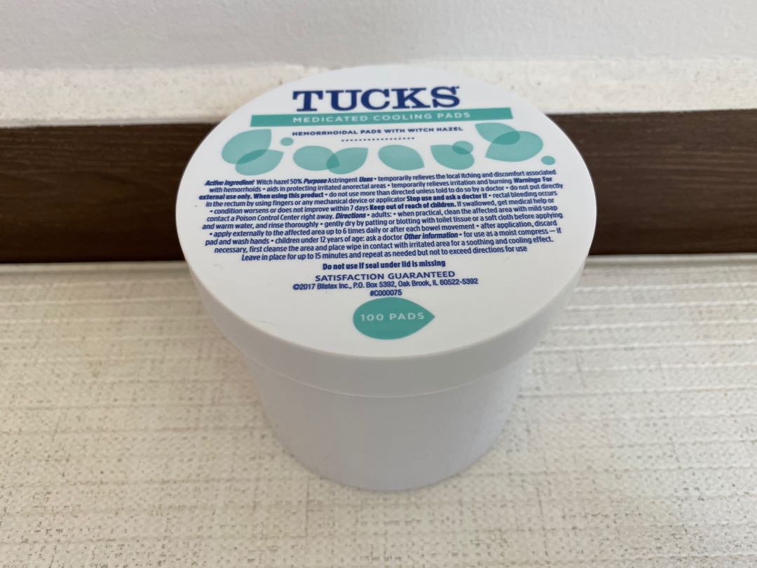 Postpartum essentials cooling pad, maternity pad and disposable