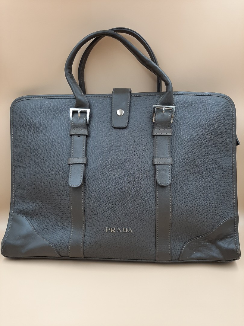 Prada laptop bag 2025 men's