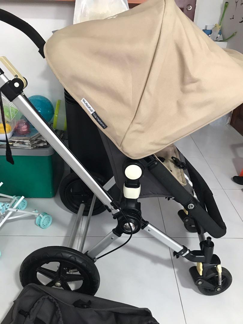 Preloved Bugaboo stroller comes with bassinet Babies Kids Going Out Strollers on Carousell