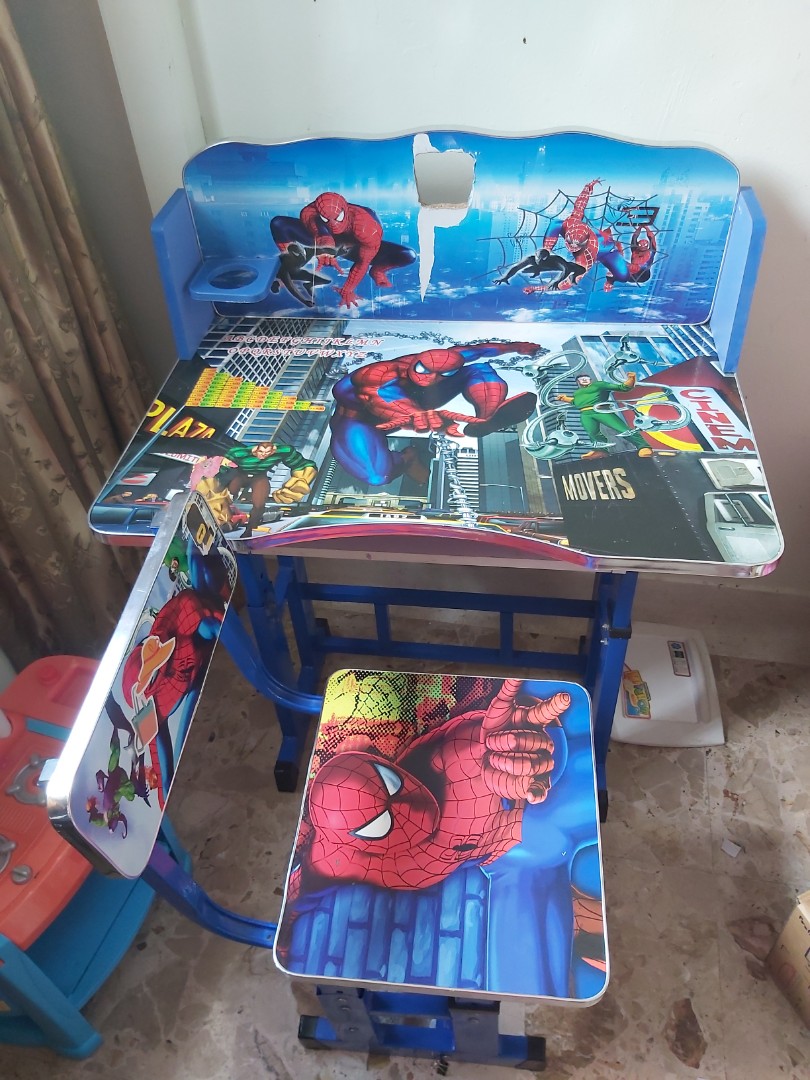 Spider man kids table discount
